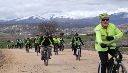 Konya’da pedallar tarih ve doğaya çevrildi