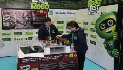 Konya’da ROBOFEST heyecanı... 917 robot yarışıyor