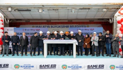 Malatya’da Gelinciktepe Gençlik Merkezi’nin temeli atıldı