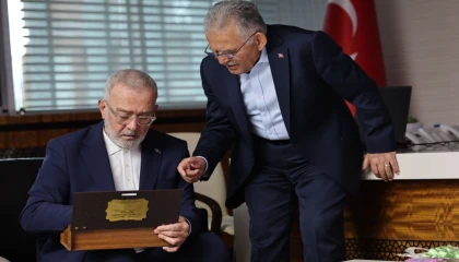 Memduh Büyükkılıç’a anlamlı ziyaret