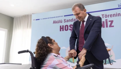 Mersin Büyükşehir’in hizmetleri engel tanımıyor