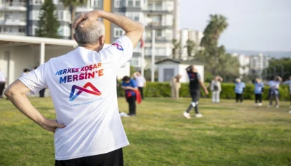 Mersin’de sabah sporuna yoğun ilgi