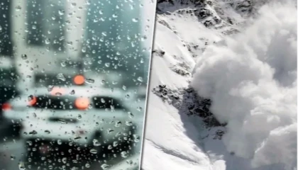 Meteoroloji’den kuvvetli yağış ve çığ uyarısı