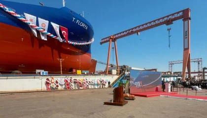 NB129 T. FLORYA denize indirildi