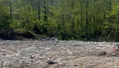 Rize’de vahşi depolamaya milyonluk ceza! Çevre’den suç duyurusu