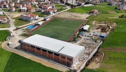 Sakarya Kaynarca’da sportif tesiste sona doğru