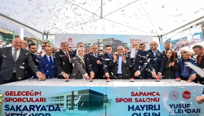 Sakarya’da spor hamlesi... Spor Salonu’nda 4. temel Sapanca’ya
