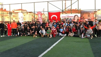 Tekirdağ’da miniklerden futbol resitali
