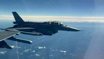 Türk Hava Kuvvetleri’nden eğitim uçuşu