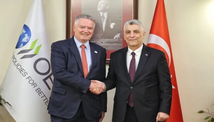 Türkiye??OECD iş birliğinde küresel tedarik zincirleri masada