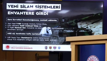 Yerli savunma sistemleri envanterde... Uluslararası iş birlikleri sürüyor
