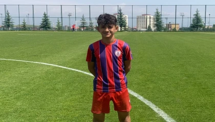 Yeşil Artvinspor’un milli takım gururu: Miraç Değirmenci