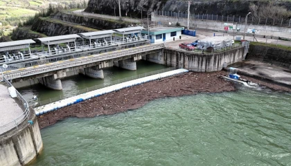 Yuvacık Barajı’nda 125 metreküp atık toplandı