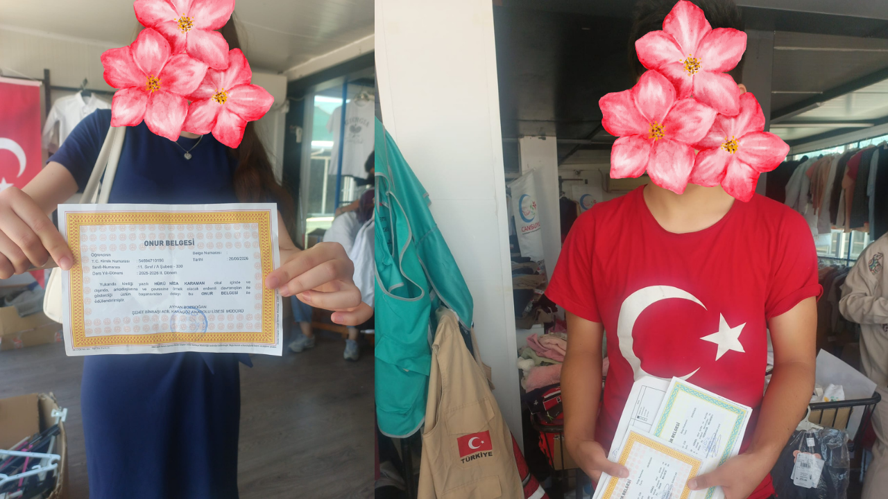 Cansuyu'ndan Öğrencilere Karne ve LGS Hediyesi