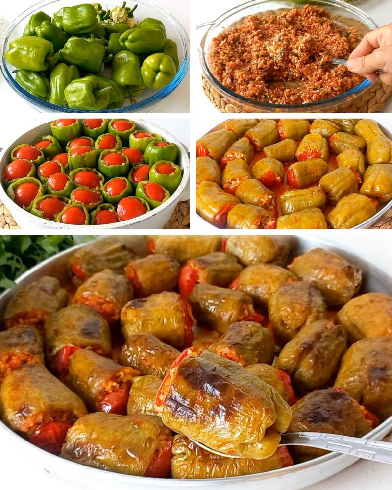 Tam Kıvamında Biber Dolması Nasıl Yapılır?