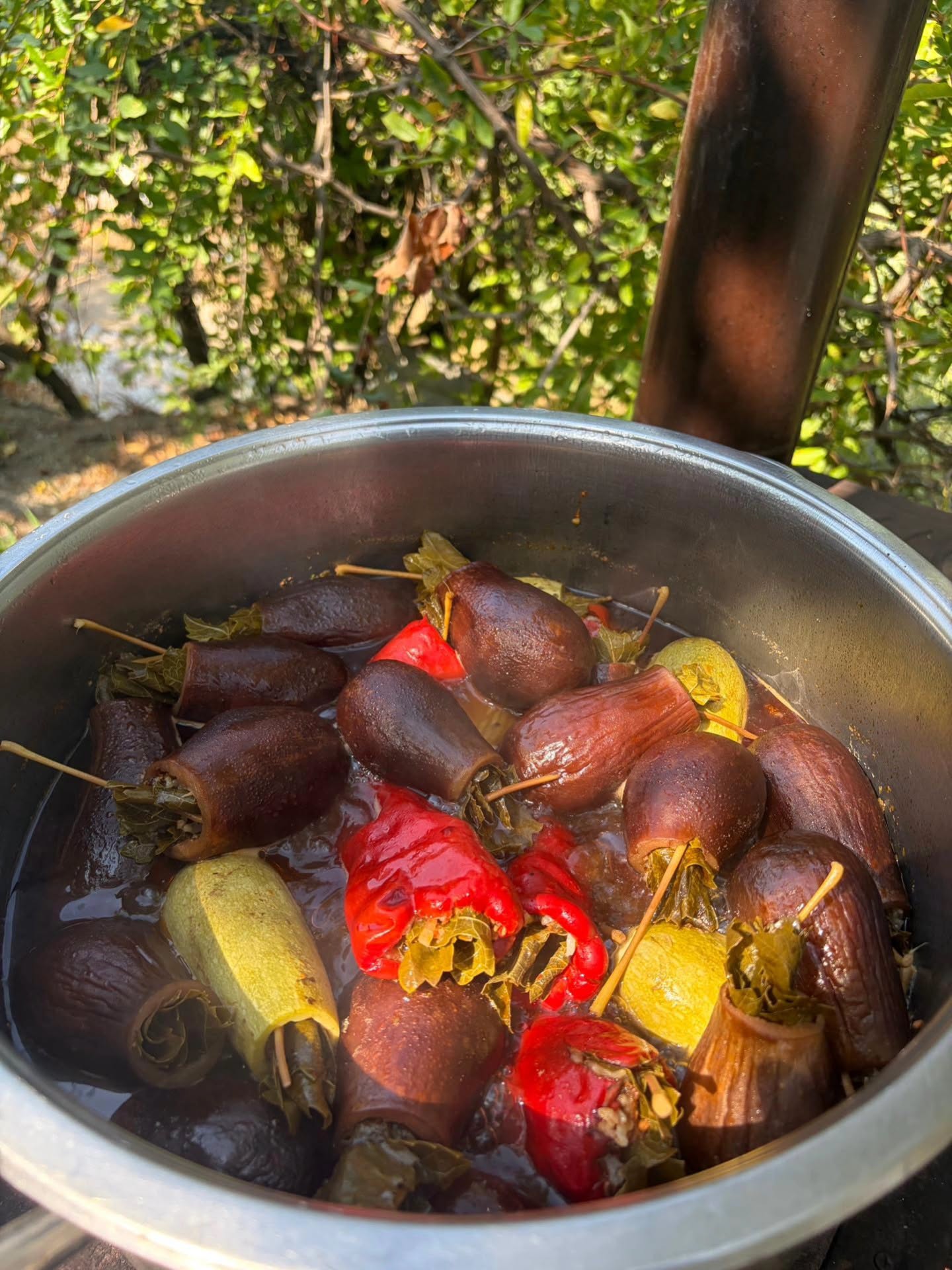 Hatay Antakya’da Odun Ateşinde Dolma Lezzeti!