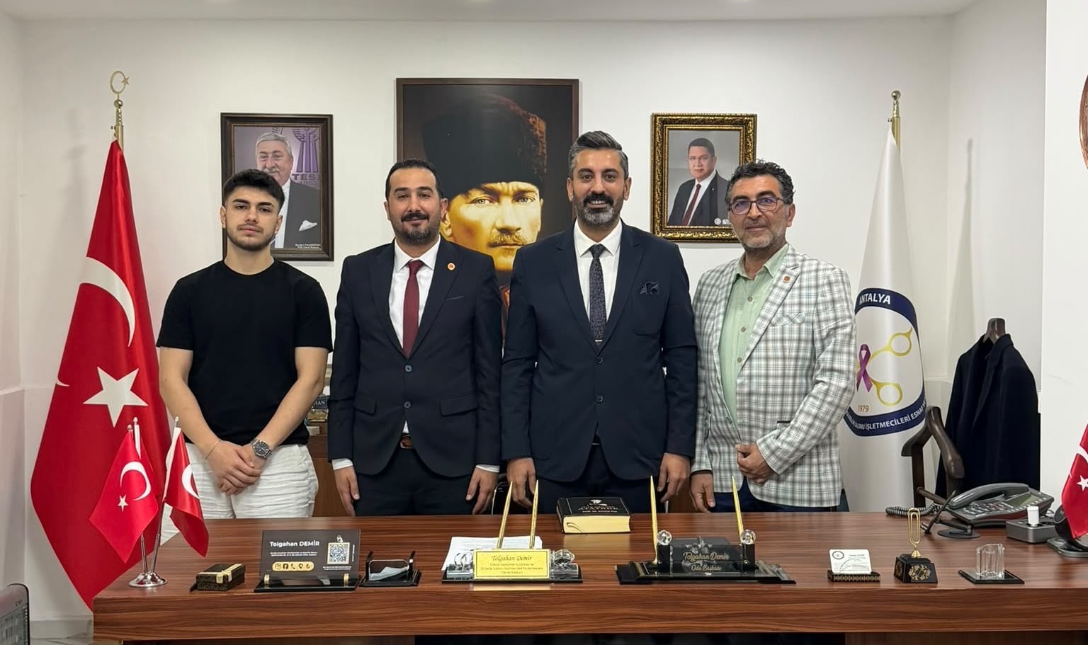 Bilal Şahin’den Tolgahan Demir’e Esnaf Gündemli Ziyaret